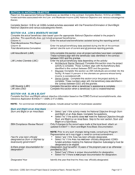 Instructions for Cdbg Semi-annual Project Status &amp; Compliance Report - Nebraska, Page 4