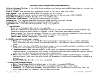 Rental Activity Completion Report - Nebraska, Page 4