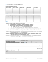 Home Contract Amendment Request Form - Nebraska, Page 2