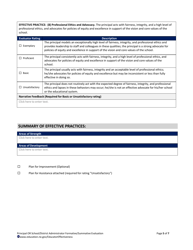 Principal or School/District Administrator Formative/Summative Evaluation - Nebraska, Page 5