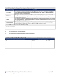 Principal or School/District Administrator Formative/Summative Evaluation - Nebraska, Page 7