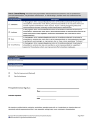Principal or School/District Administrator Formative/Summative Evaluation - Nebraska, Page 8