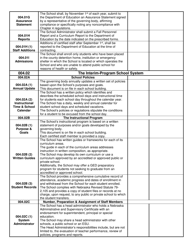 Rule 18 Compliance Checklist for Interim-Program Schools - Nebraska, Page 2