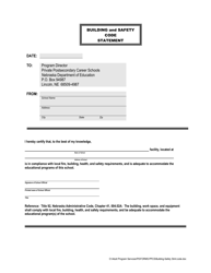 Nebraska State Building Code Nebraska Building and Safety Code Statement - Fill Out, Sign Online and ...