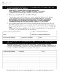 DNR Form 5678-4407A Water Use Contract - Nebraska, Page 6
