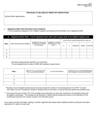 DNR Form 5678-4407A Water Use Contract - Nebraska, Page 7
