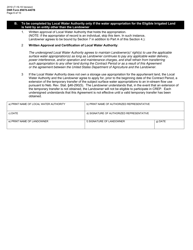 DNR Form 5678-4407B Re-enrolled Water Use Contract - Nebraska, Page 6