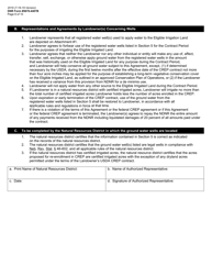 DNR Form 5678-4407B Re-enrolled Water Use Contract - Nebraska, Page 8