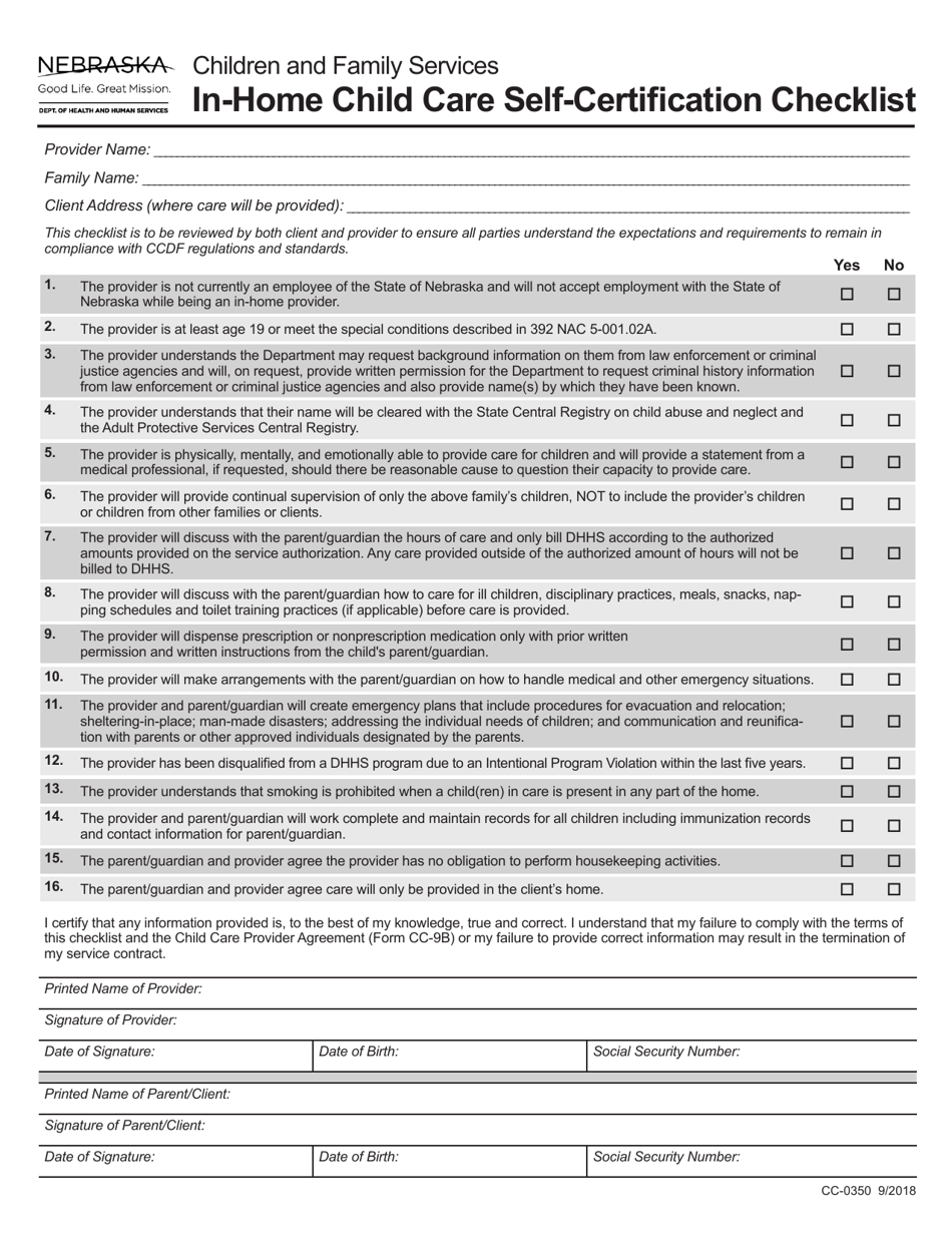 Form CC0350 Fill Out, Sign Online and Download Fillable PDF
