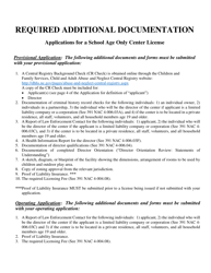 Application for a School Age Only Center License - Nebraska, Page 7