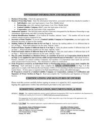 &quot;Application for a Family Child Care Home I License&quot; - Nebraska, Page 2