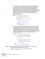 Instructions for Form DC6:5.1 Complaint for Dissolution of Marriage (With Child(Ren)) - Nebraska, Page 3