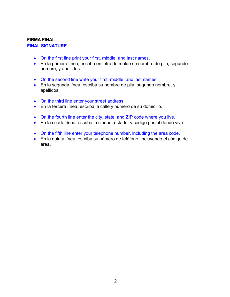 Instructions for Form DC6:4.1 Complaint for Dissolution of Marriage (No Children) - Nebraska (English / Spanish), Page 3