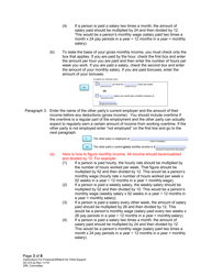 Instructions for Form DC6:5.2 Financial Affidavit for Child Support - Nebraska, Page 3
