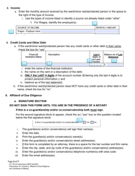 Instructions for Form CC16:2.9 Inventory, Affidavit of Due Diligence and Certificate of Mailing - Nebraska, Page 3