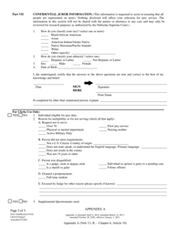 Form CH6ART10APPA Appendix A Nebraska Juror Qualification Form - Nebraska, Page 3