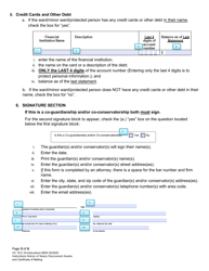 Instructions for Form CC16:2.18 Notice of Newly Discovered Assets - Nebraska, Page 3