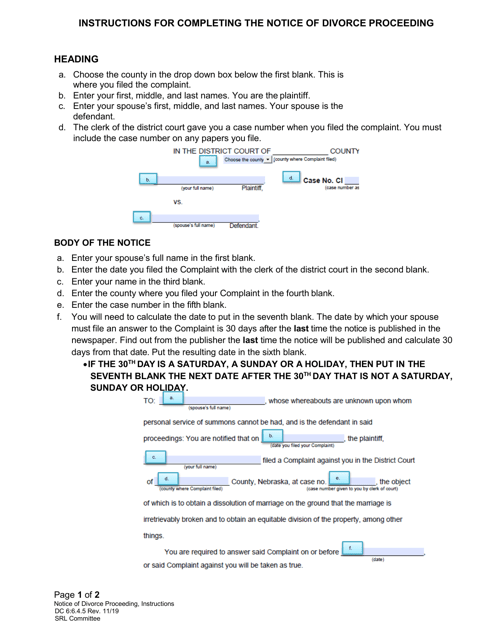 Form DC6:6.4  Printable Pdf