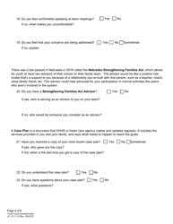 Form JC14:11.13 Youth Court Questionnaire (Under 19) - Nebraska, Page 4