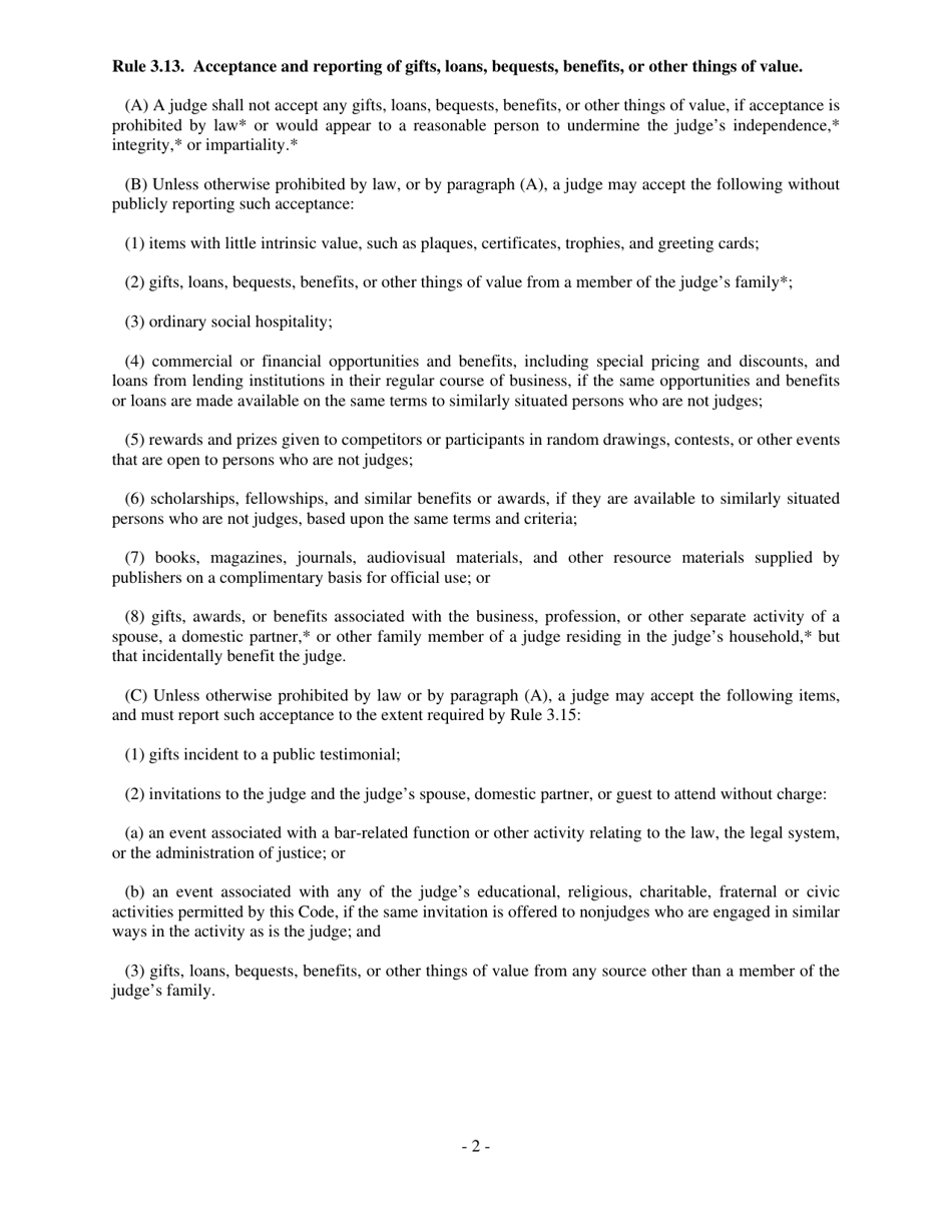 Form CH5ART3APPC Judicial Financial Interest Statement - Nebraska, Page 2