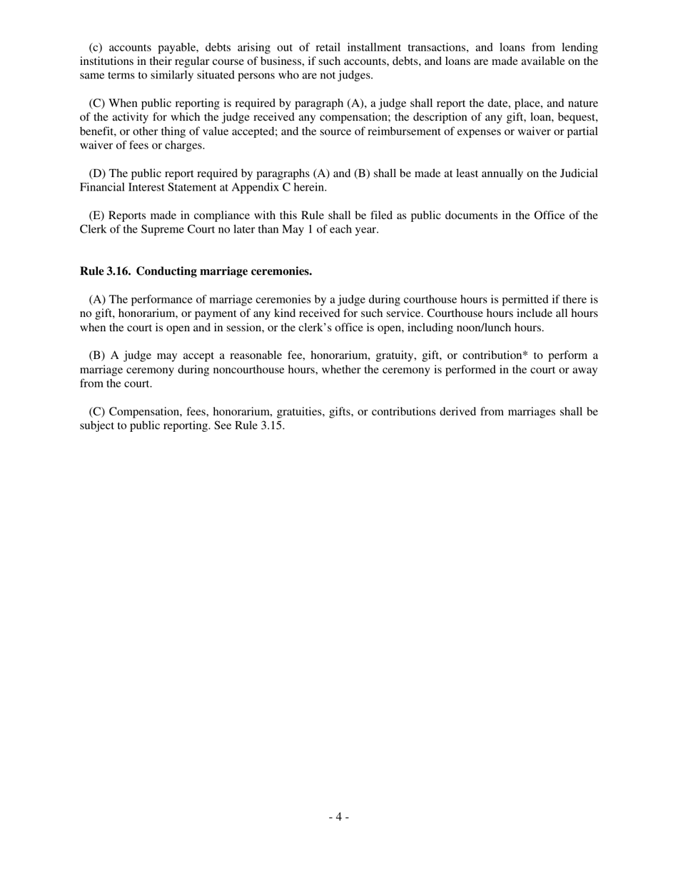 Form CH5ART3APPC Judicial Financial Interest Statement - Nebraska, Page 4