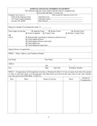 Form CH5ART3APPC Judicial Financial Interest Statement - Nebraska, Page 5