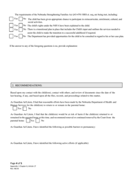 Form CH6ART17 Appendix 1 Guardian Ad Litem Report - Nebraska, Page 4