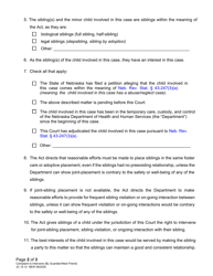 Form JC15:12 Complaint to Intervene (Guardian or Next Friend on Behalf of Sibling) - Nebraska, Page 2