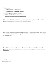 Form CH6ART14APP15 Subsequent Guardian Ad Litem Report in a Guardianship, Conservatorship, Protective, or Probate Proceeding - Nebraska, Page 4
