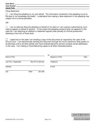 Form NHJB-2495-DFPE Objection - New Hampshire, Page 2