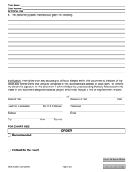 Form NHJB-2128-DE Petition - New Hampshire, Page 2