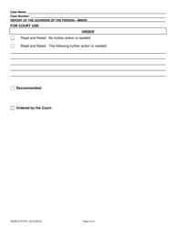 Form NHJB-2170-FPE Report of the Guardian of the Person - Minor - New Hampshire, Page 3