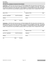Form NHJB-2165-PE Petition for Guardian of Incapacitated Person - New Hampshire, Page 4