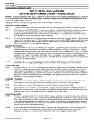 Form NHJB-2517-FPE Uniform Enforcement Order - New Hampshire, Page 4