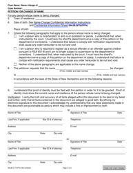 Form NHJB-2175-FPE Petition for Change of Name - New Hampshire, Page 2