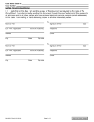 Form NHJB-2127-PE Notice to Surviving Spouse, Legatees, Heirs at Law and Return of Notice - New Hampshire, Page 2
