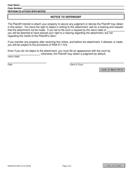 Form NHJB-2316-DPE Petition to Attach With Notice - New Hampshire, Page 2