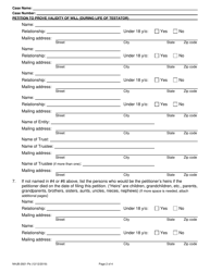 Form NHJB-2921-PE Petition to Prove Validity of Will - New Hampshire, Page 2