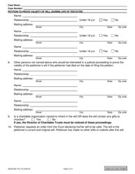 Form NHJB-2921-PE Petition to Prove Validity of Will - New Hampshire, Page 3