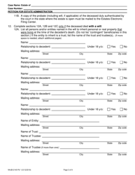 Form NHJB-2145-PE Petition for Estate Administration - New Hampshire, Page 3