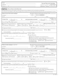 Form DS-1 New Jersey Temporary Disability Benefits Application - New Jersey, Page 2