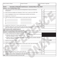 Form 328 Tax Credit for Employers of Employees With Impairments - New Jersey, Page 2