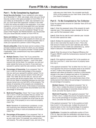 Form PTR-1A Homeowners Verification of 2019 and 2020 Property Taxes - New Jersey, Page 2