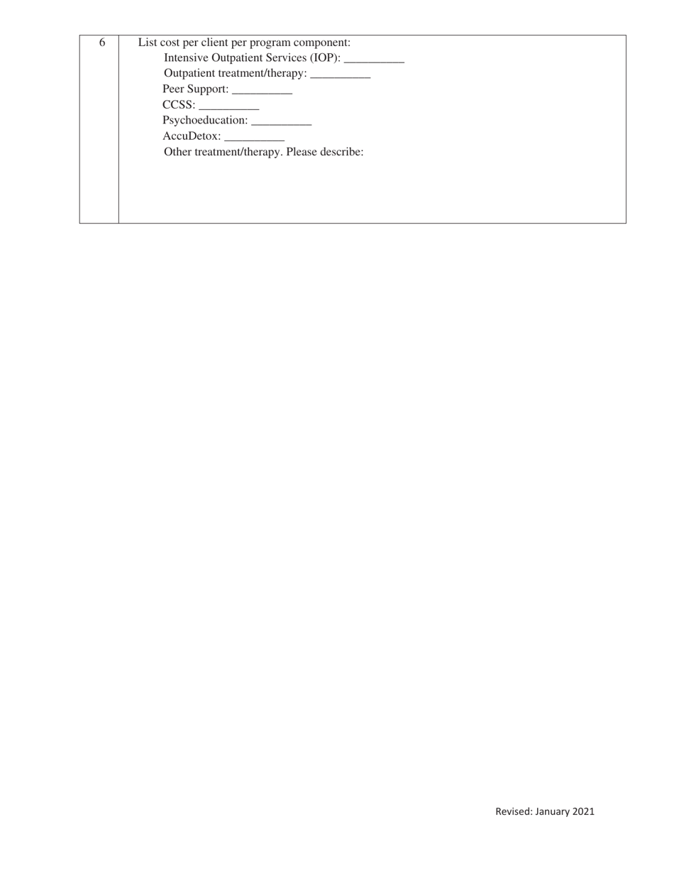 Mandatory Treatment Questionnaire - New Mexico, Page 3