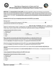 Secondary Management Zone Ranch Code Application - New Mexico, Page 3