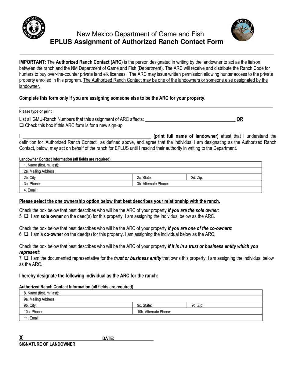New Mexico Secondary Management Zone Ranch Code Application Fill Out Sign Online And Download 3893