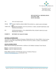 Form MAD307 &quot;Denial of Claims for Emergency Medical Services for Aliens (Emsa)&quot; - New Mexico (English/Spanish)