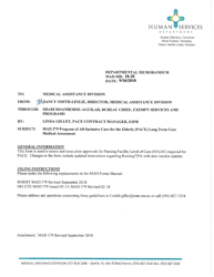 Document preview: Program of All-inclusive Care of the Elderly (Pace) Long Term Care Medical Assessment - New Mexico