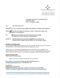 Form MAD070 &quot;Medicaid Presumptive Eligibility Authorization&quot; - New Mexico