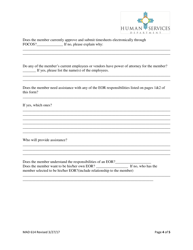 Form MAD614 Centennial Care Self-directed Community Benefit Employer of Record (Eor) Self-assessment - New Mexico, Page 5